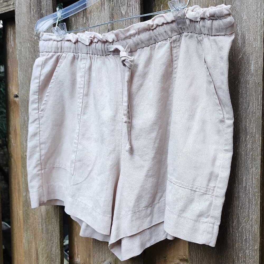 *NWT* Women's Sonoma XXL Linen pull-on Shorts